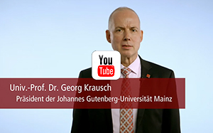 Ansprache von JGU-Präsident Prof. Dr. Georg Krausch zur Corona-Pandemie